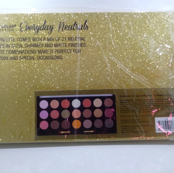 EYESHADOW PALETTE. CITY COLOR COLLECTION - Picture 2 of 4